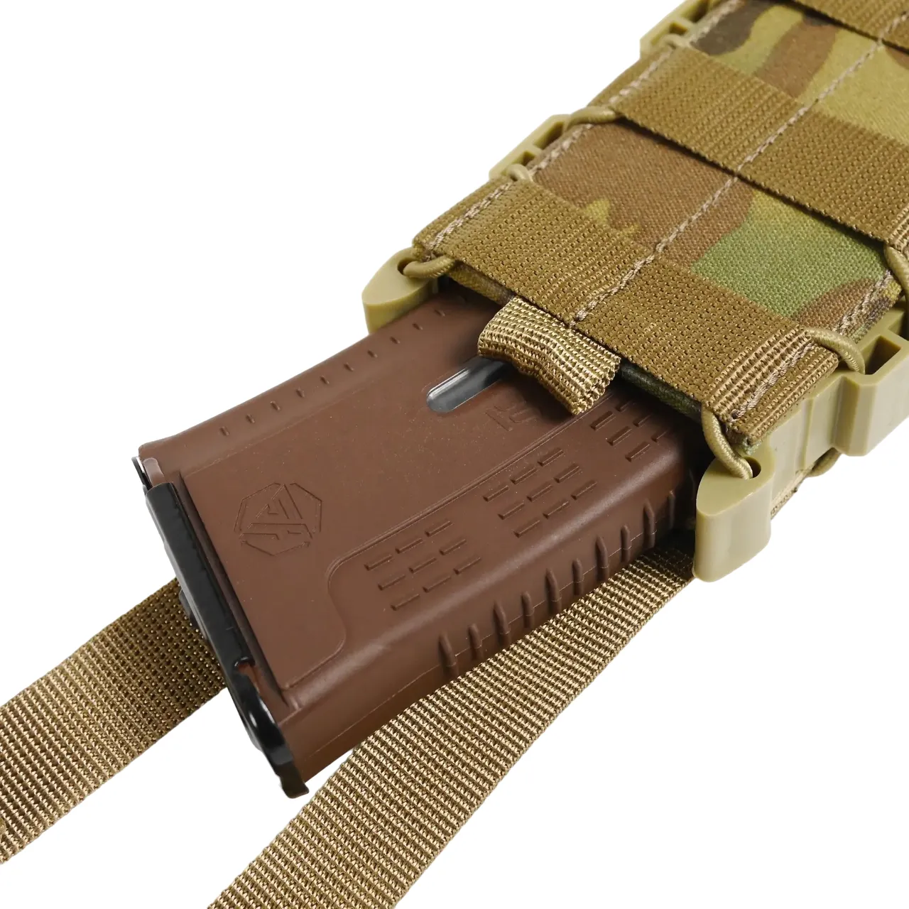 KIBORG жорсткий посилений тактичний підсумок GU Single Mag Pouch - Зображення 5
